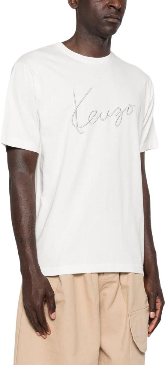 26FW 겐조 반팔 티셔츠 FG65TS2864SG02 WHITE - KENZO
