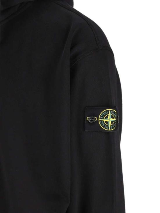 26FW 스톤 아일랜드 후드 티셔츠 L2S156100009S0051 V0029 BLACK - STONE ISLAND