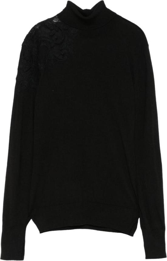 26FW 에르마노 설비노 터틀넥 D495M310EAPATL95708 BLACK