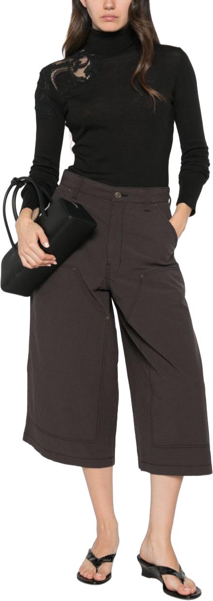 26FW 에르마노 설비노 터틀넥 D495M310EAPATL95708 BLACK - ERMANNO SCERVINO