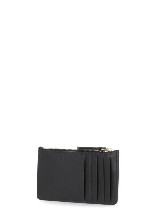 26FW 마르지엘라 스티치 레더 지퍼 카드 홀더 S56UI0143 P4455T8013 Black - MAISON MARGIELA