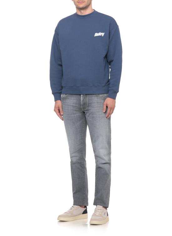 26FW 오트리 메달리스트 로우 스니커즈 AULM TS29SAND SPBLUE AVORIO - AUTRY