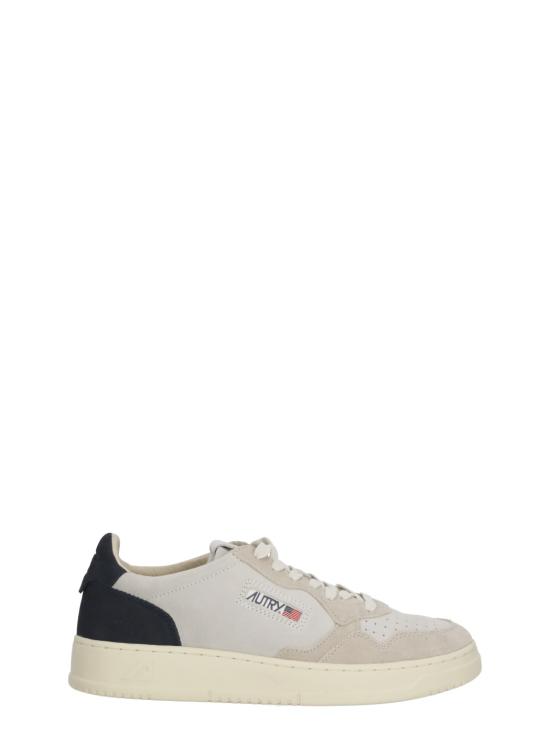 26FW 오트리 메달리스트 로우 스니커즈 AULM TS29SAND SPBLUE AVORIO