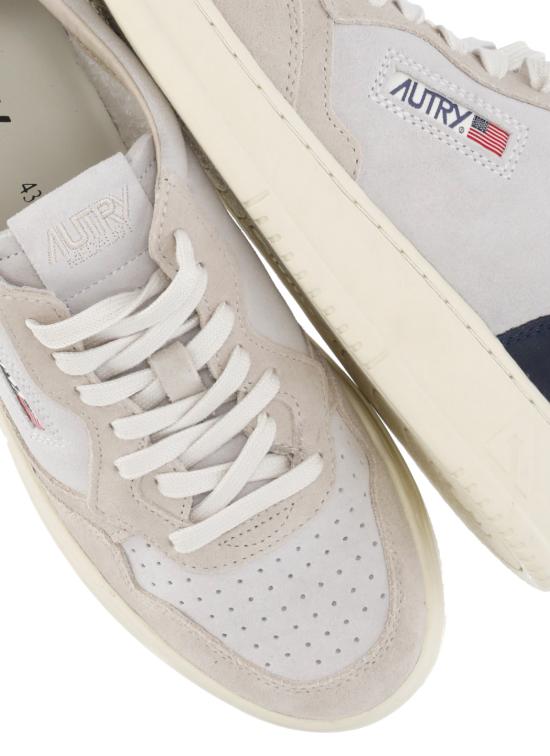 26FW 오트리 메달리스트 로우 스니커즈 AULM TS29SAND SPBLUE AVORIO - AUTRY