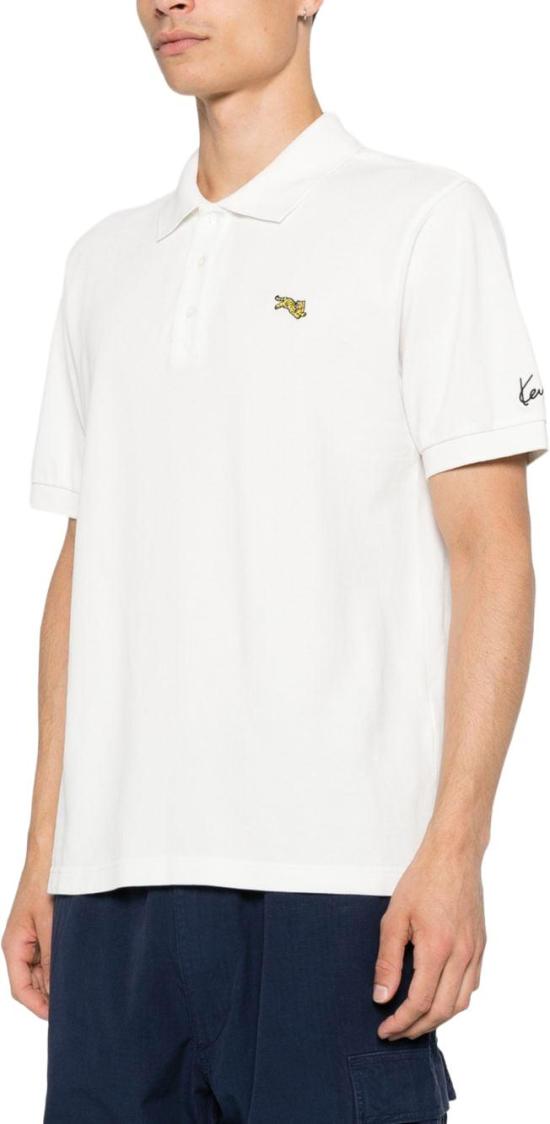 26FW 겐조 폴로 티셔츠 FG65PO1594PU02 WHITE - KENZO