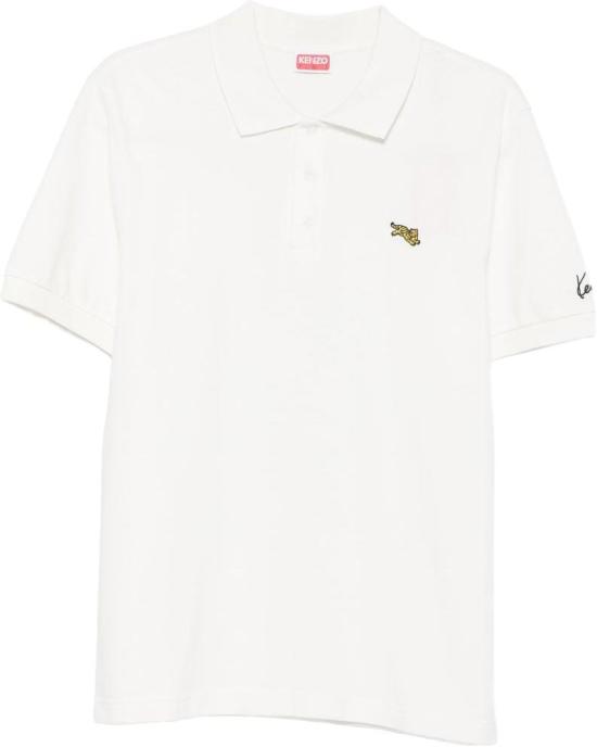 26FW 겐조 폴로 티셔츠 FG65PO1594PU02 WHITE
