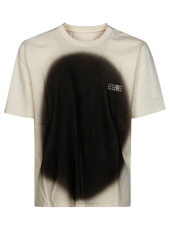 26SS MM6 메종마르지엘라 반팔 티셔츠 SH0GC0064 M20177 102 BEIGE DOM