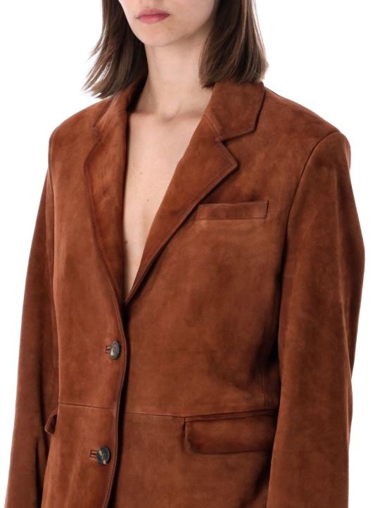 26FW 골든구스 수트 자켓 GWP02785P00265855816 Brown - GOLDEN GOOSE