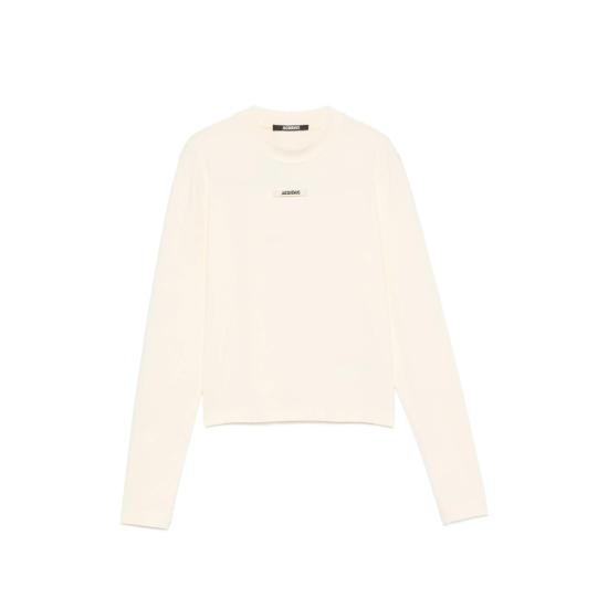26FW 자크뮈스 긴팔 티셔츠 TSW00155A AJ00124 130 NEUTRALS