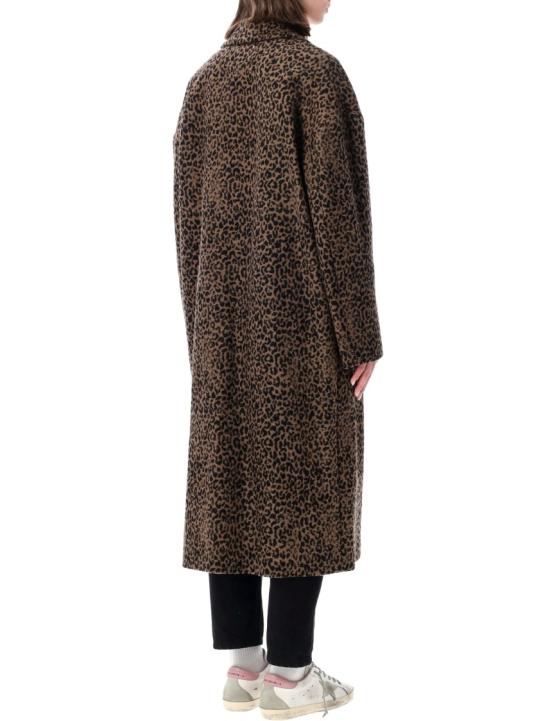 26FW 골든구스 COCOON 코쿤 싱글 브레스트 울 코트 GWP00566P00065081399 Brown - GOLDEN GOOSE