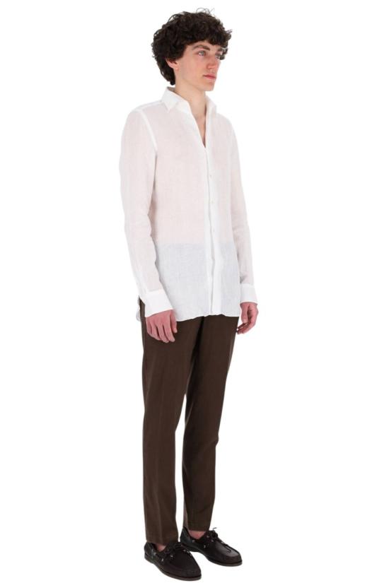 26SS 피나모레 긴팔 셔츠 GT18 046117 C064901 White - FINAMORE