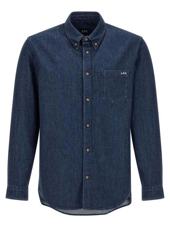 26FW 아페쎄 긴팔 셔츠 COHALH12651IAI Blue