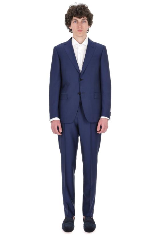 26SS 에르메네질도제냐 수트 세트 317705A3 28QCGN7R Blue