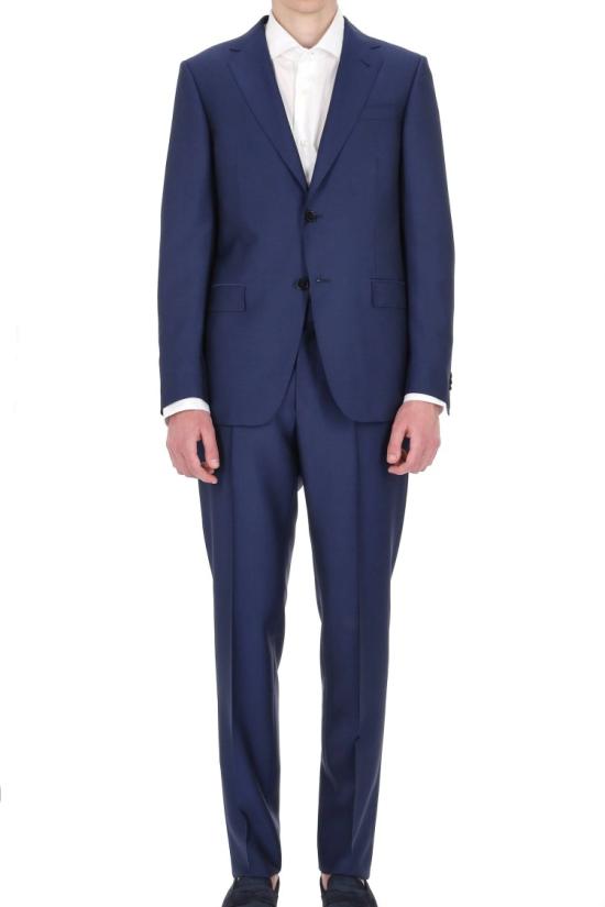 26SS 에르메네질도제냐 수트 세트 317705A3 28QCGN7R Blue - ERMENEGILDO ZEGNA