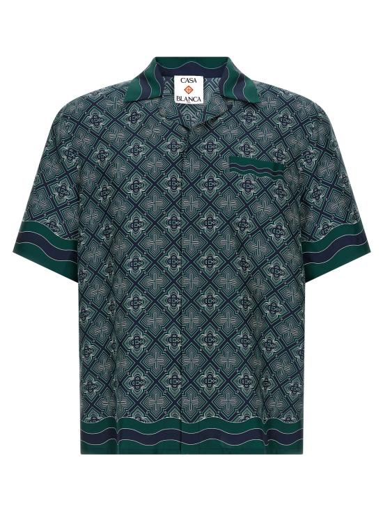 26FW 카사블랑카 긴팔 셔츠 MPF26SH00308MONOGRAM Green
