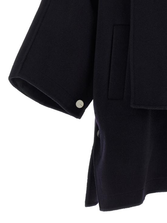 26FW 핑코 코트 107182A3FTG03 Blue - PINKO