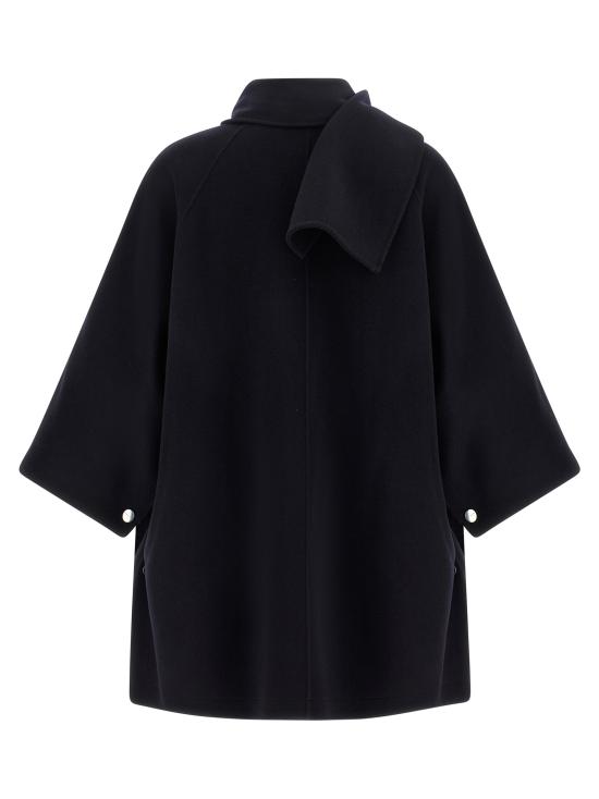 26FW 핑코 코트 107182A3FTG03 Blue - PINKO
