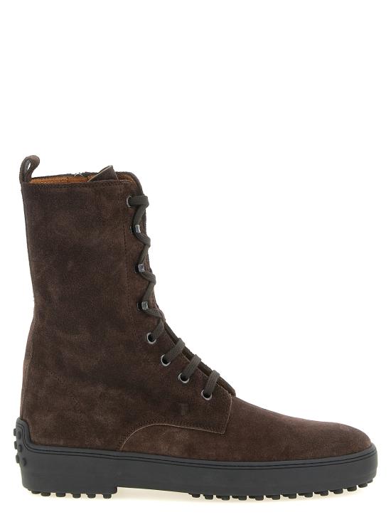 26FW 토즈 윈터 고미노 앵클 부츠 XXW84L0JU70RE0S808 Brown