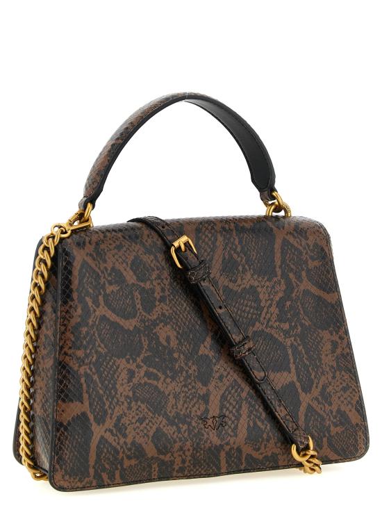 26FW 핑코 토트백 100066A3E5M16Q Brown - PINKO