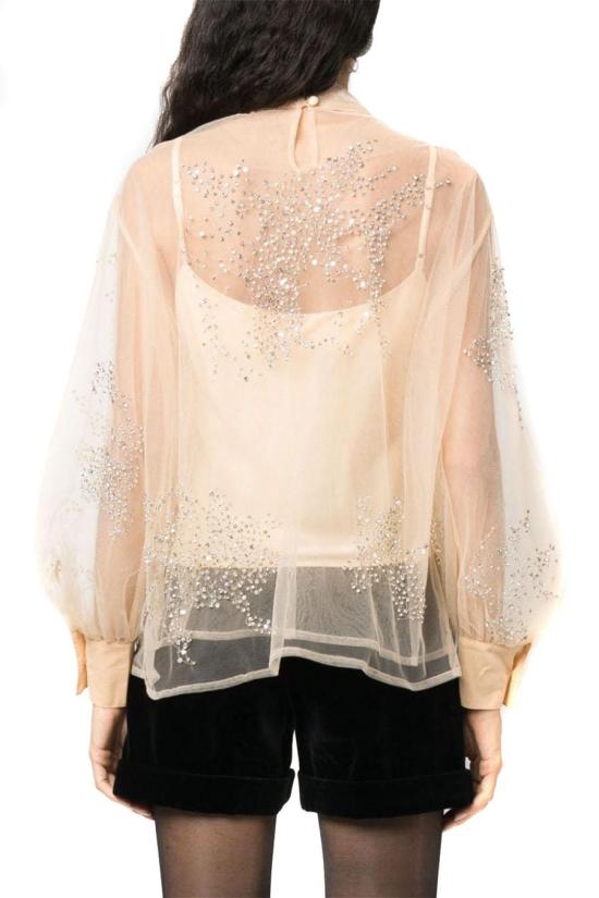  데 펨메스 블라우스 DP679C25 BEIGE - DES PHEMMES