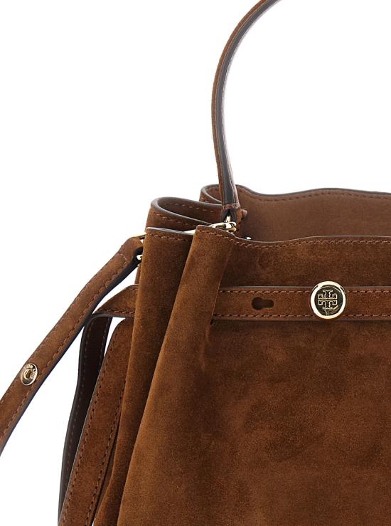 26FW 토리버치 로미 버킷백 174221200 Brown - TORY BURCH
