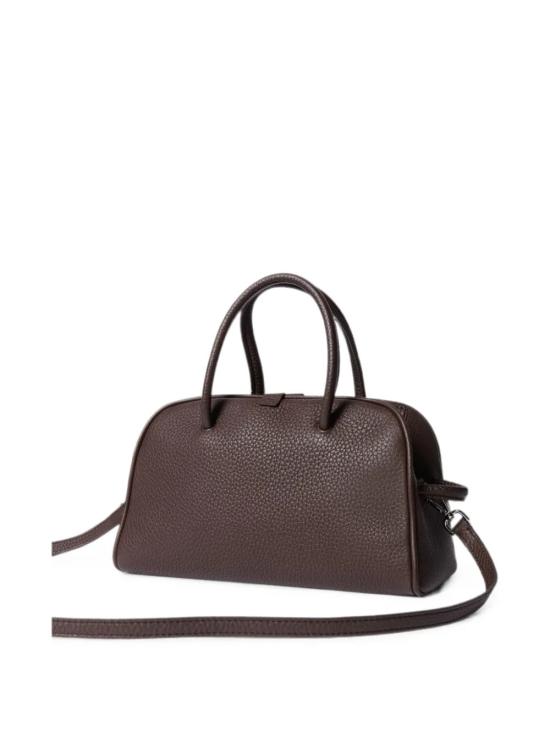 26FW 자크뮈스 TURISMO 투리스모 소프트 스몰 볼링 토트벡 BAW00416AC03A03 880 Dark brown - JACQUEMUS