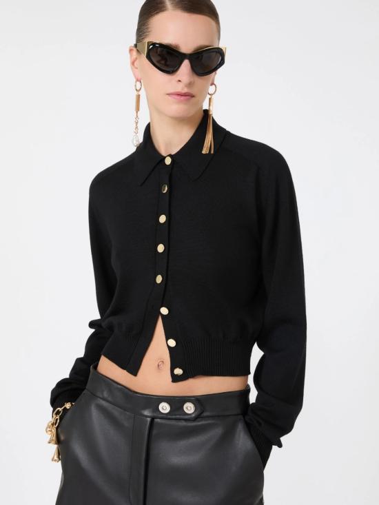 26FW 스포트막스 가디건 2622346011600 006 Nero - SPORTMAX