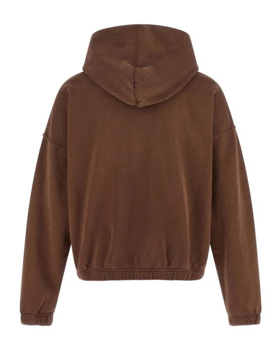 26SS 새티스파이 후드 티셔츠 6577123 Brown - SATISFY