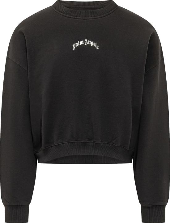 26FW 팜앤젤스 스웨터 PAWBA03F26FL01100A BLACK