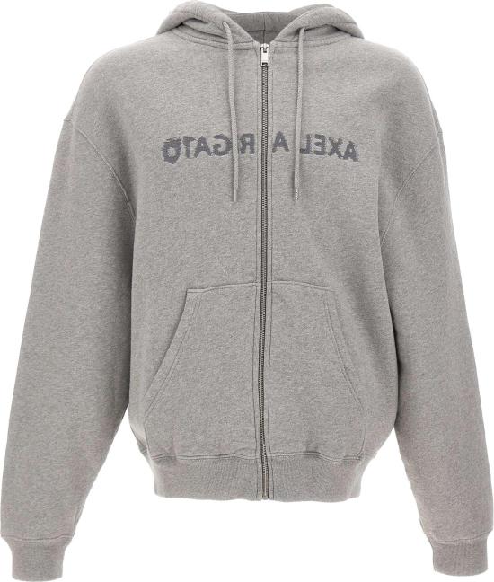 26FW 악셀 아리가토 후드 티셔츠 A4223002GREY LICHTGREY
