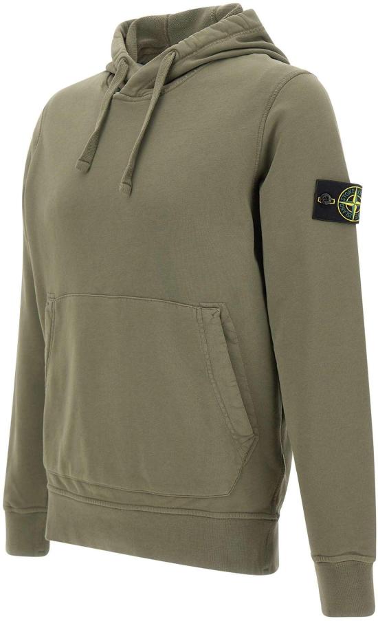 26FW 스톤 아일랜드 후드 티셔츠 6100062S0051V005G DONKERGREEN - STONE ISLAND