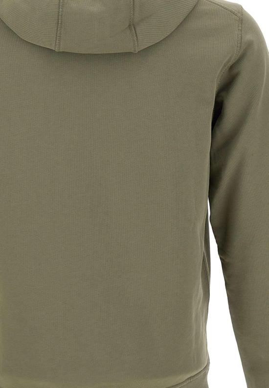 26FW 스톤 아일랜드 후드 티셔츠 6100062S0051V005G DONKERGREEN - STONE ISLAND