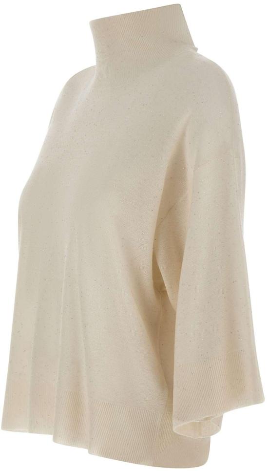 26FW 파비아나 필리피 터틀넥 MAD216F397D7220142 WHITE - FABIANA FILIPPI