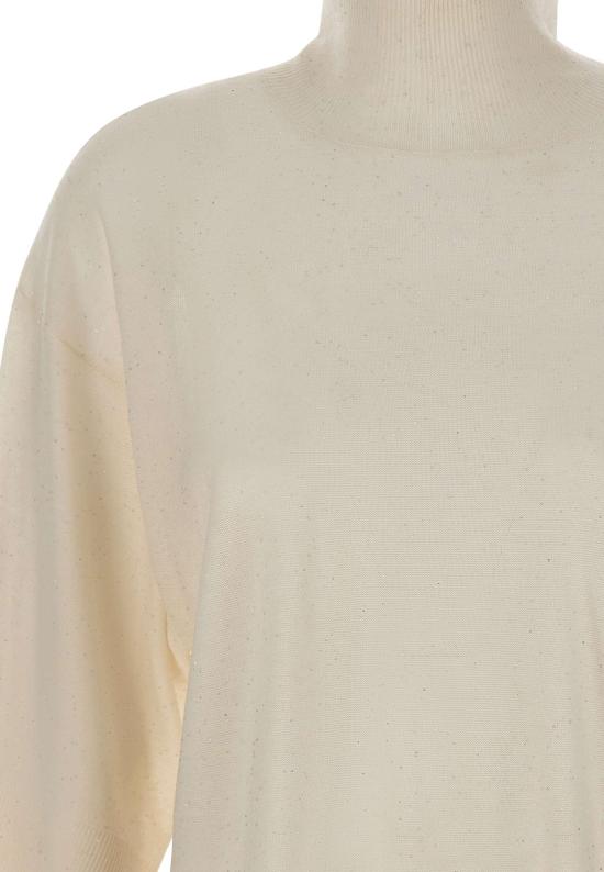 26FW 파비아나 필리피 터틀넥 MAD216F397D7220142 WHITE - FABIANA FILIPPI