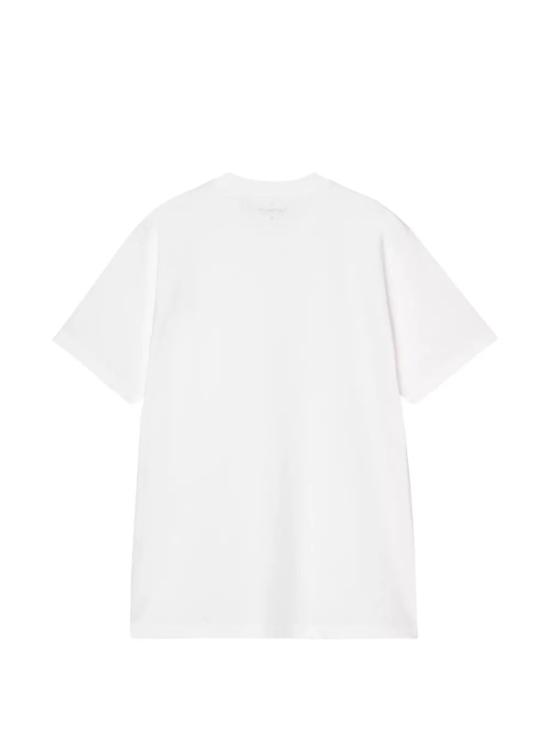 26FW 칼하트 WIP 반팔 티셔츠 I037116 1WZXX WHITE RED - CARHARTT WIP