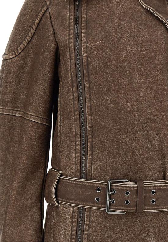 26FW 디젤 자켓 A221540WEBJ7BB BROWN - DIESEL