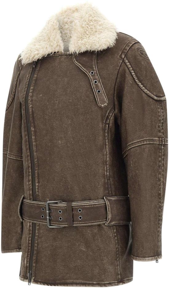 26FW 디젤 자켓 A221540WEBJ7BB BROWN - DIESEL