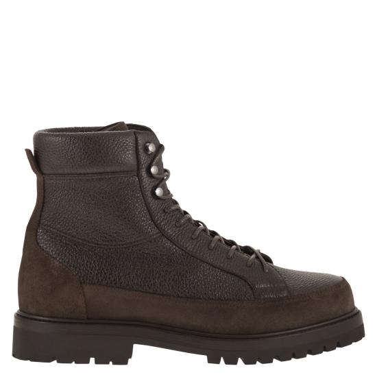 26FW 브루넬로 쿠치넬리 부츠 MZUNTSQ677 DARK BROWN