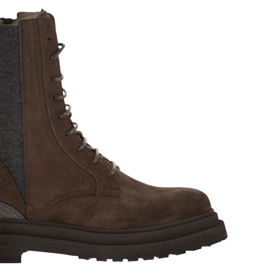26FW 브루넬로 쿠치넬리 부츠 MZSFG3308 DARK BROWN - BRUNELLO CUCINELLI