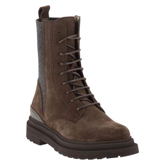 26FW 브루넬로 쿠치넬리 부츠 MZSFG3308 DARK BROWN - BRUNELLO CUCINELLI