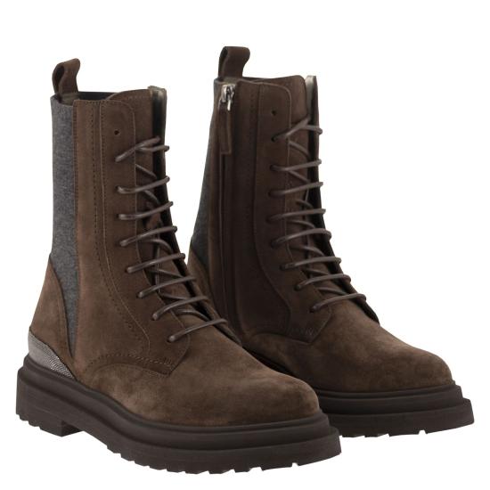 26FW 브루넬로 쿠치넬리 부츠 MZSFG3308 DARK BROWN - BRUNELLO CUCINELLI