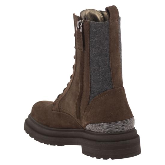26FW 브루넬로 쿠치넬리 부츠 MZSFG3308 DARK BROWN - BRUNELLO CUCINELLI