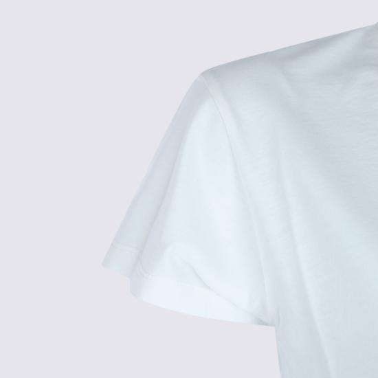 26FW MM6 메종마르지엘라 뉴메릭 코튼 저지 티셔츠 S52GC0327 M20258101 WHITE - MM6 MAISON MARGIELA