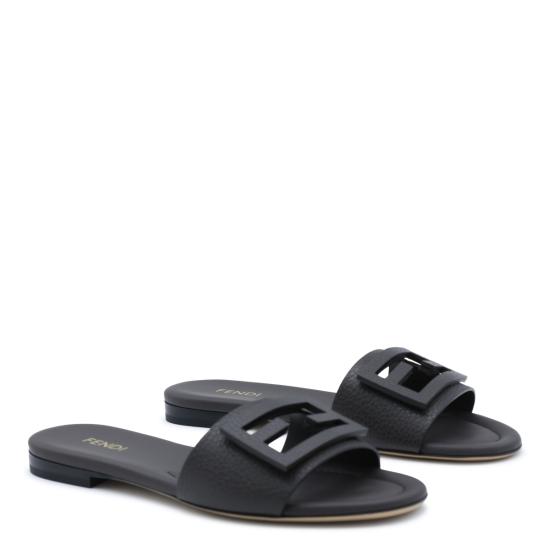 26FW 펜디 뮬/슬리퍼 8R9264 B1RFF1UOL REAL EBANO - FENDI