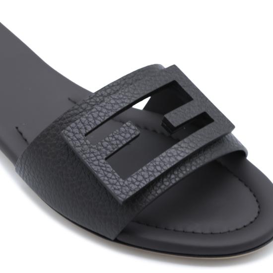 26FW 펜디 뮬/슬리퍼 8R9264 B1RFF1UOL REAL EBANO - FENDI