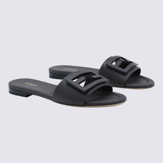 26FW 펜디 뮬/슬리퍼 8R9264 B1RFF1UOL REAL EBANO - FENDI