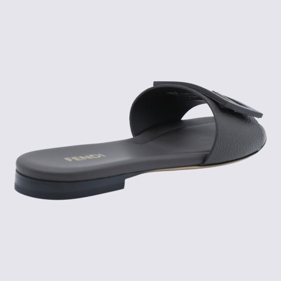 26FW 펜디 뮬/슬리퍼 8R9264 B1RFF1UOL REAL EBANO - FENDI