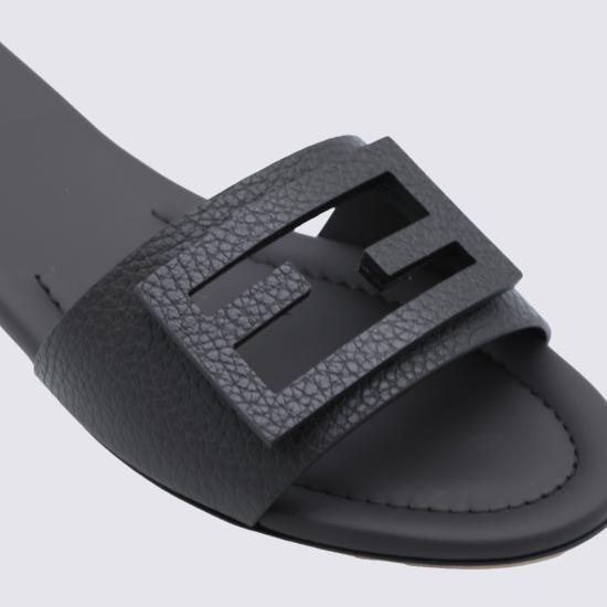26FW 펜디 뮬/슬리퍼 8R9264 B1RFF1UOL REAL EBANO - FENDI