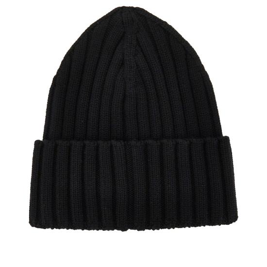 26FW 몽클레어 로고 울 비니 로고 울 비니 L20933B00036A9327 Black - MONCLER
