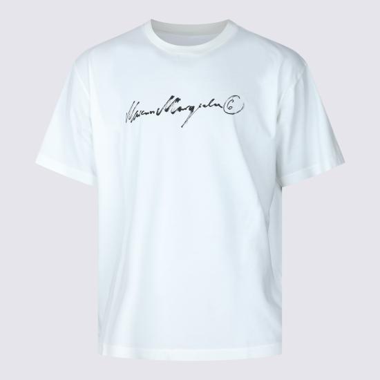 26FW MM6 메종마르지엘라 반팔 티셔츠 SH0GC0077 M20258101 WHITE - MM6 MAISON MARGIELA